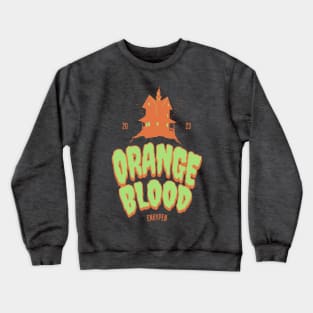 Enhypen orange blood dark blood two moon engene | Morcaworks Crewneck Sweatshirt